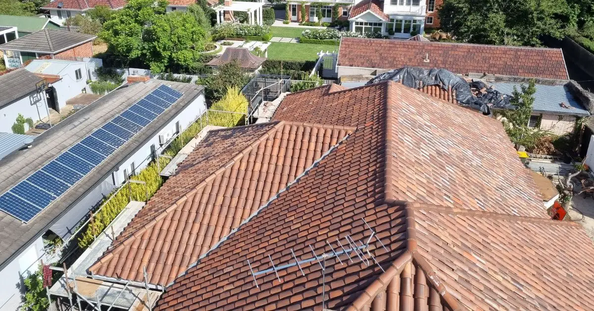 Heritage roof repairs and restoration on an established period home — Roof Restoration Services Northern Suburbs Melbourne