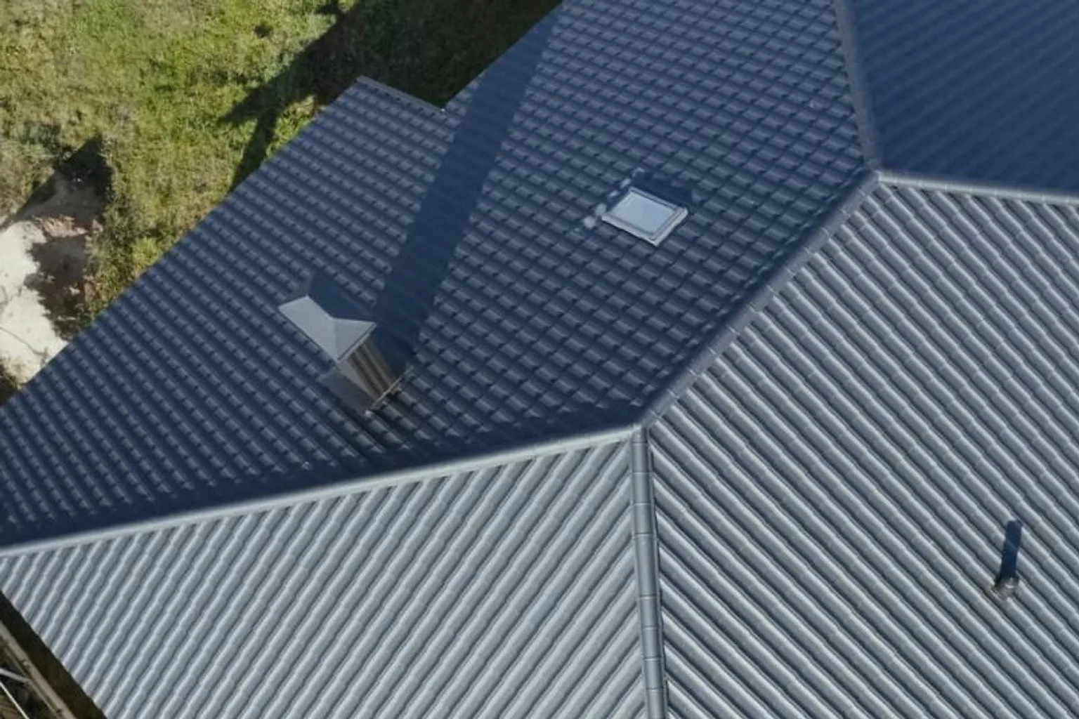 Skylight flashing replacement on a tile roof in Melbourne's northern suburbs